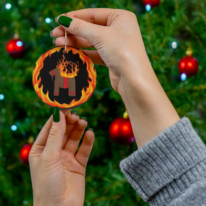 Burning Tree Ornament