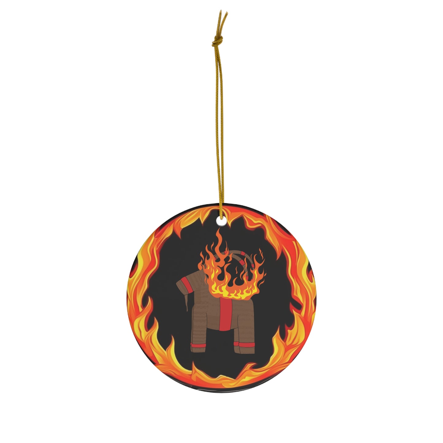 Burning Tree Ornament